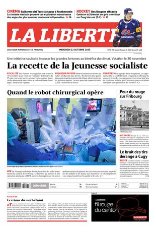 Couverture du magazine en date du 2025-10-22