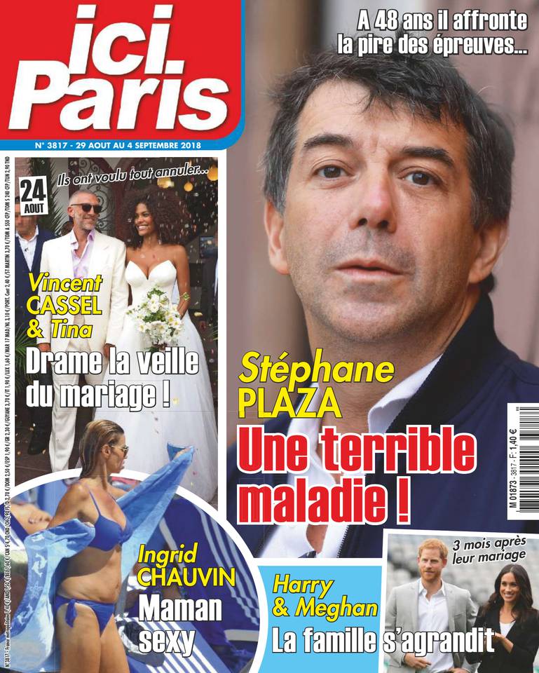 Ici Paris 29 août 2018 Ici Paris N°3817 du 29 août 2018 à télécharger sur iPad