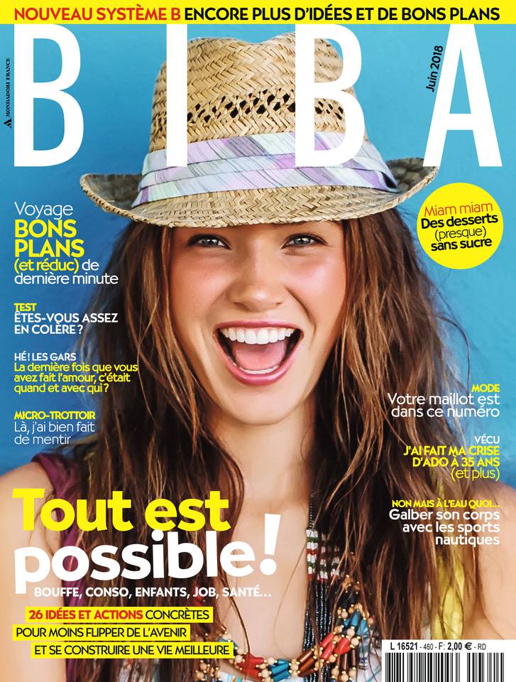 Biba 01 juin 2018 Abonnement Biba Pas Cher avec le BOUQUET À LA CARTE ePresse.fr