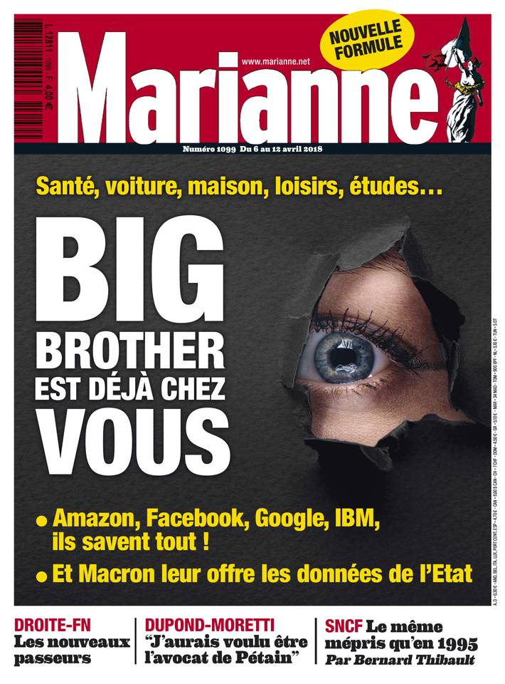 Marianne 06 avril 2018 Marianne N°1099 du 06 avril 2018 à télécharger sur iPad