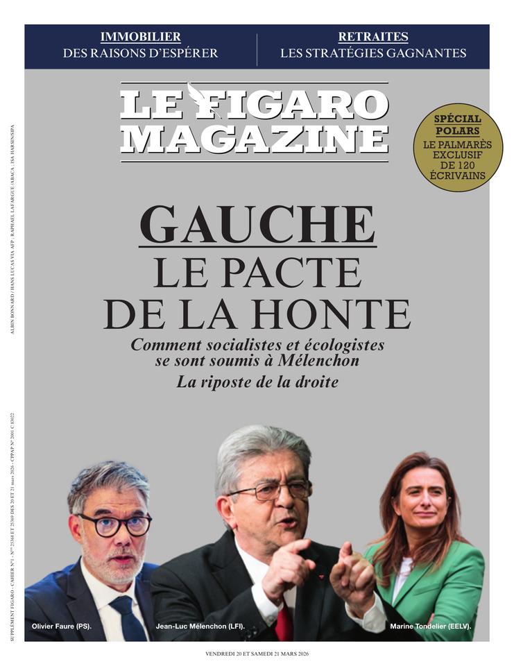 Le Figaro Magazine Une du 20 mars 2026