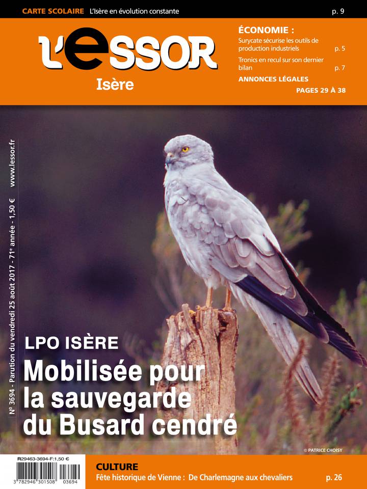 L'Essor Tribune ISERE 25 août 2017 L'Essor Tribune ISERE du 25 août 2017 à télécharger sur iPad