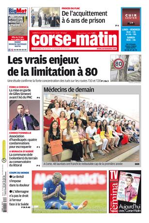 Corse Matin île