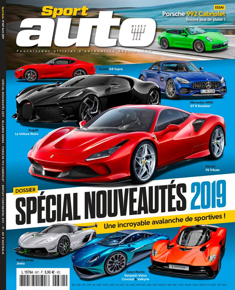 Sport Auto 29 mars 2019 Abonnement Sport Auto Pas Cher avec le BOUQUET ePresse.fr