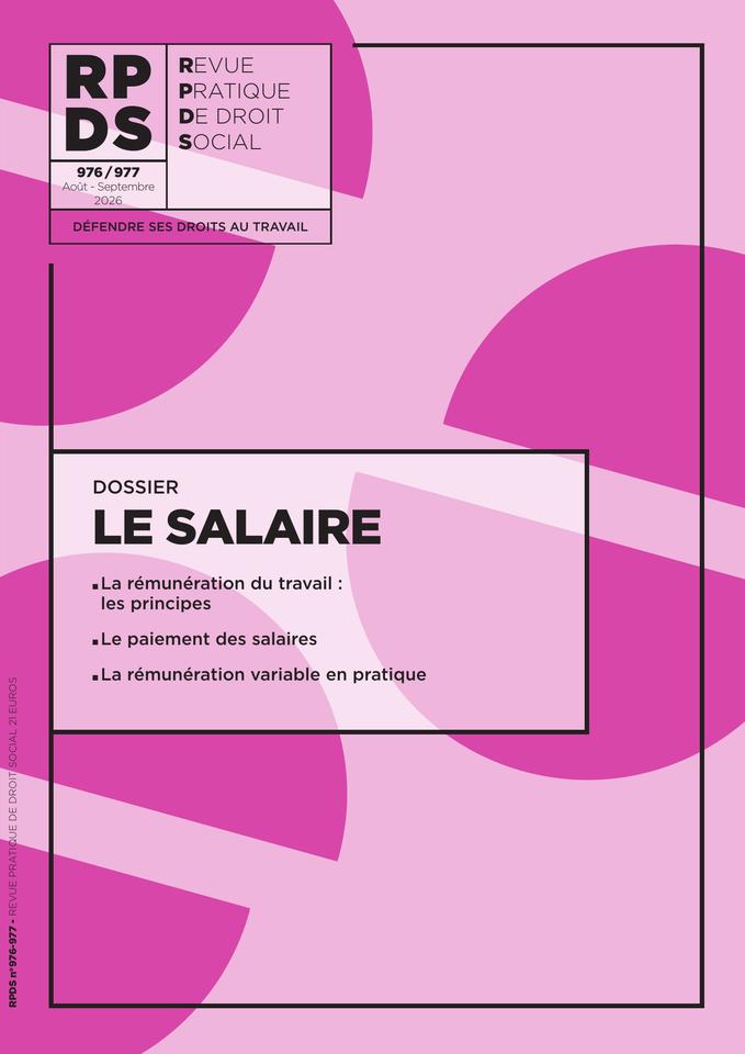 Revue Pratique de Droit Social (RPDS)