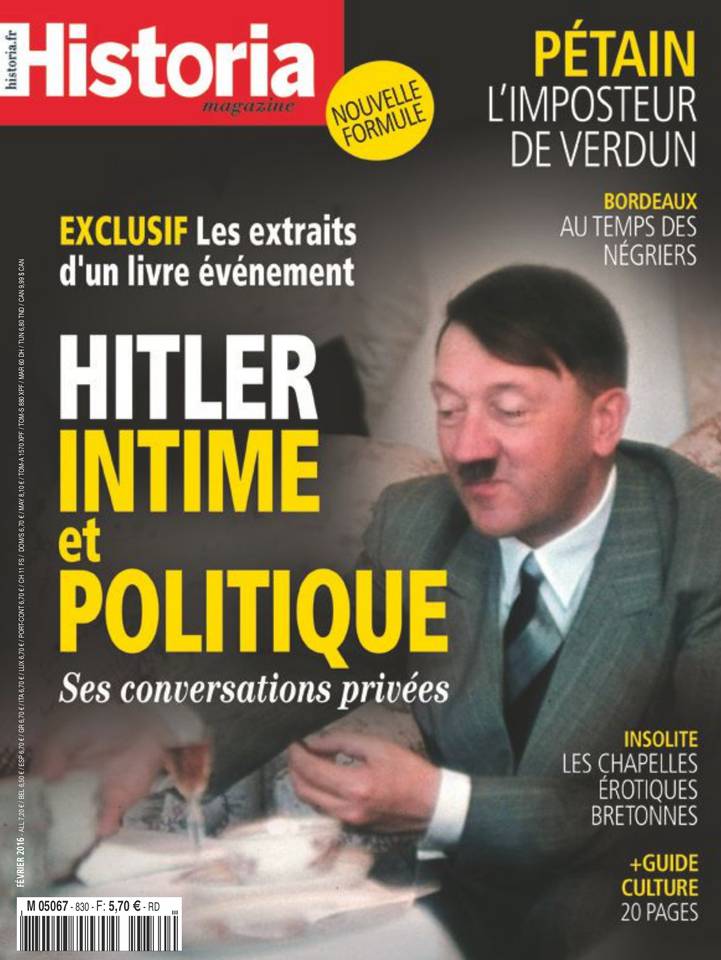 Historia 28 janvier 2016 Historia N°830 du 28 janvier 2016 à télécharger sur iPad