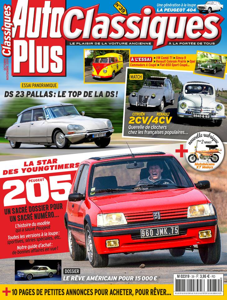 Auto Plus Classiques 04 octobre 2018 Abonnement Auto Plus Classiques Pas Cher avec le BOUQUET ePresse.fr