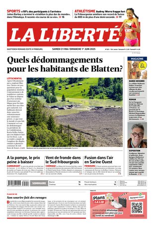 Couverture du magazine en date du 2025-05-31