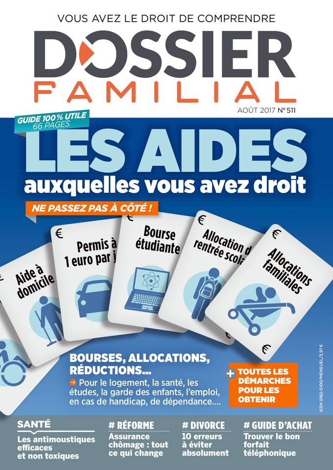 Dossier Familial 07 juillet 2017 Abonnement Dossier Familial Pas Cher avec le BOUQUET À LA CARTE ePresse.fr