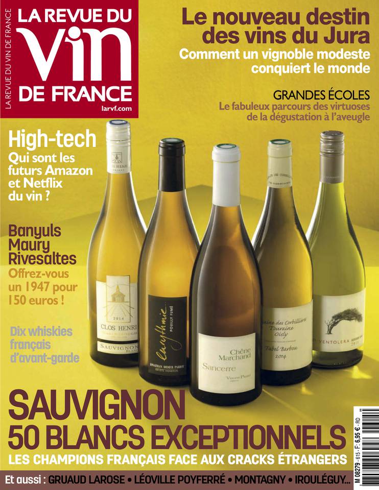 La Revue du Vin de France 22 septembre 2017 Abonnement Revue du Vin de France Pas Cher avec le BOUQUET ePresse.fr