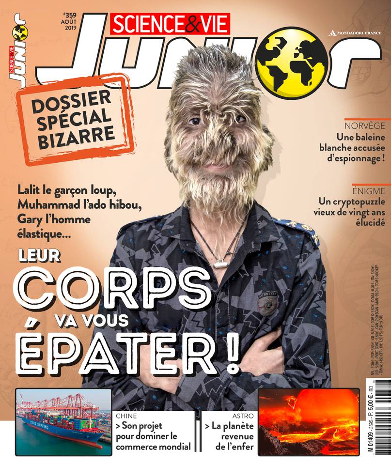Science & Vie Junior 10 juillet 2019 Abonnement Science & Vie Junior avec le BOUQUET d'ePresse.fr