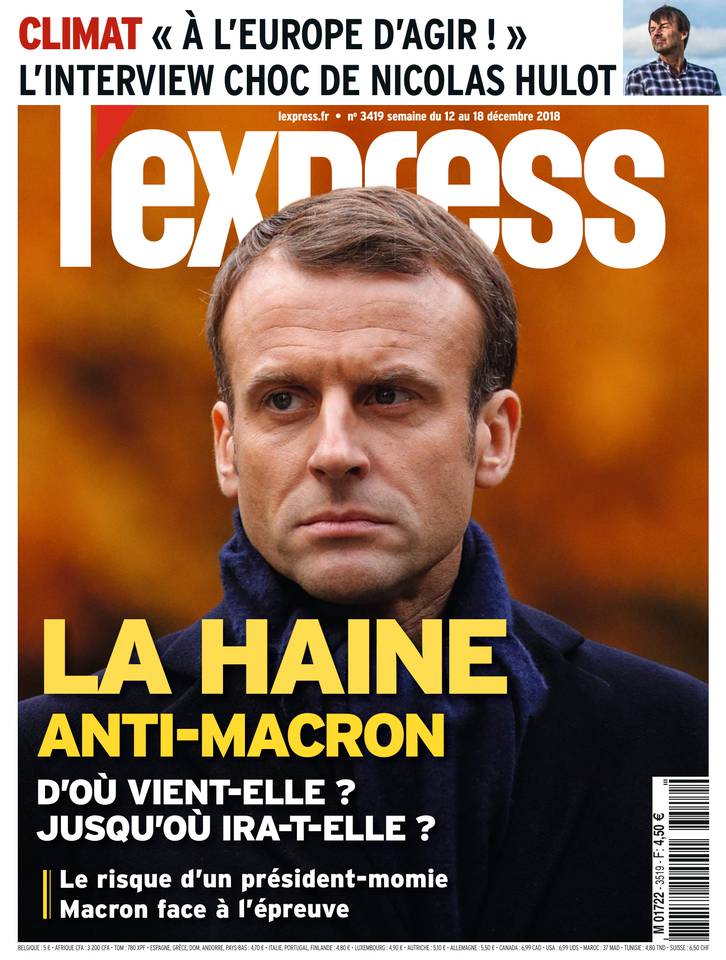 L'Express 12 décembre 2018 Abonnement à L’Express Pas Cher avec le BOUQUET INFO ePresse.fr