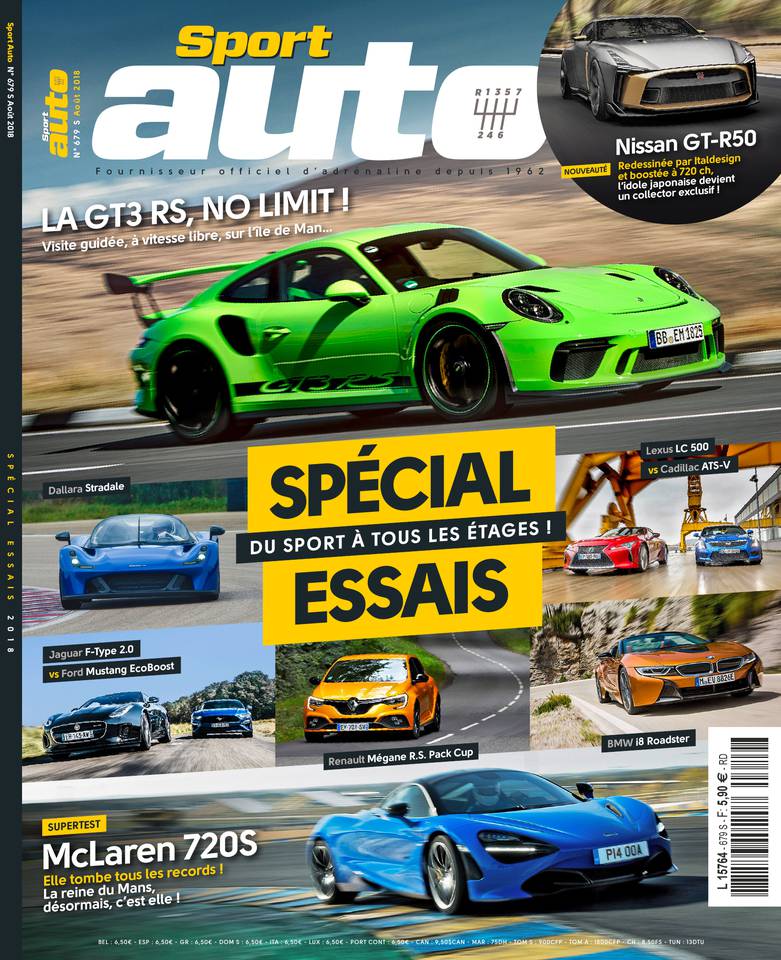 Sport Auto 27 juillet 2018 Abonnement Sport Auto Pas Cher avec le BOUQUET ePresse.fr