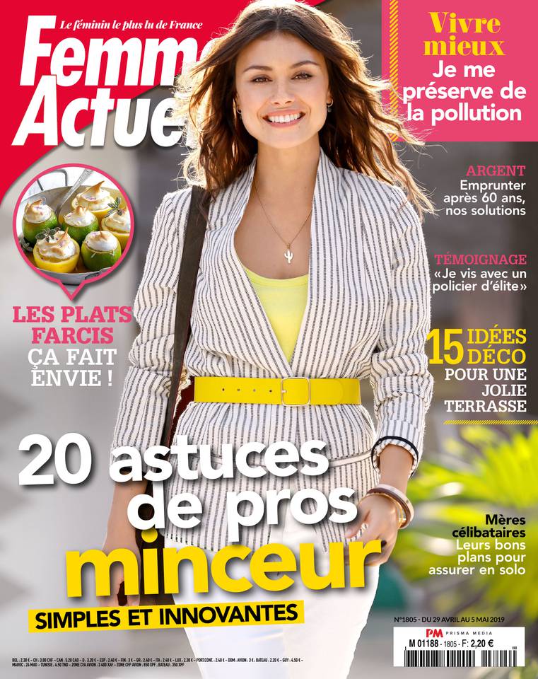 Femme Actuelle 29 avril 2019 Femme Actuelle N°1805 du 29 avril 2019 à télécharger sur iPad