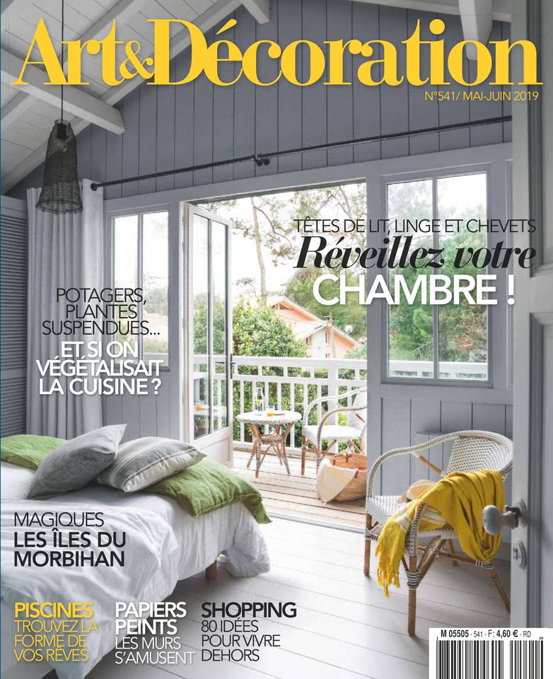 Art & Décoration 06 mai 2019 Abonnement Art & Décoration Pas Cher avec le BOUQUET ePresse.fr