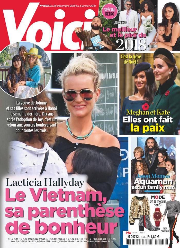 Voici 28 décembre 2018 Voici N°1625 du 28 décembre 2018 à télécharger sur iPad