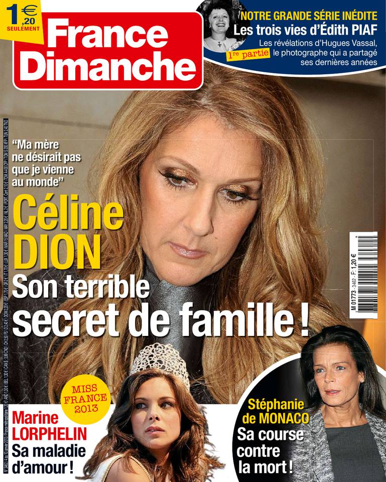 France Dimanche 04 janvier 2013 France Dimanche N°3462 du 04 janvier 2013 à télécharger sur iPad