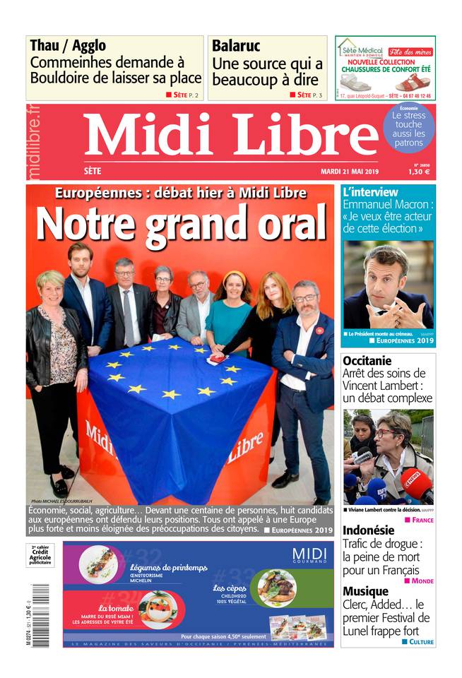 Midi Libre 21 mai 2019 Midi Libre du 21 mai 2019 à télécharger sur iPad