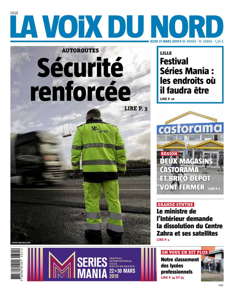 La Voix du Nord 21 mars 2019 La Voix du Nord - Lille du 21 mars 2019