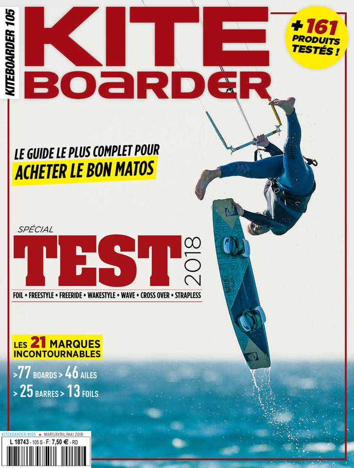 Kiteboarder Magazine 13 avril 2018 Abonnement Kiteboarder Mag Pas Cher avec le BOUQUET ePresse.fr
