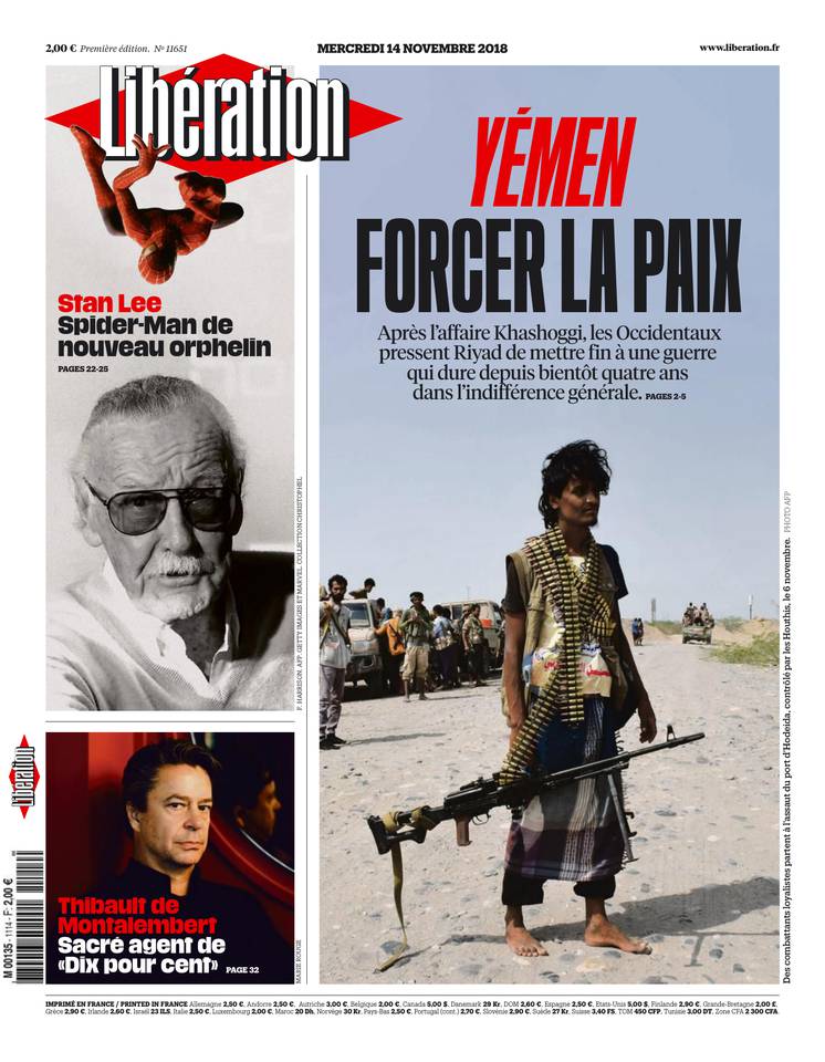 Libération 14 novembre 2018 Libération du 14 novembre 2018 à télécharger sur iPad