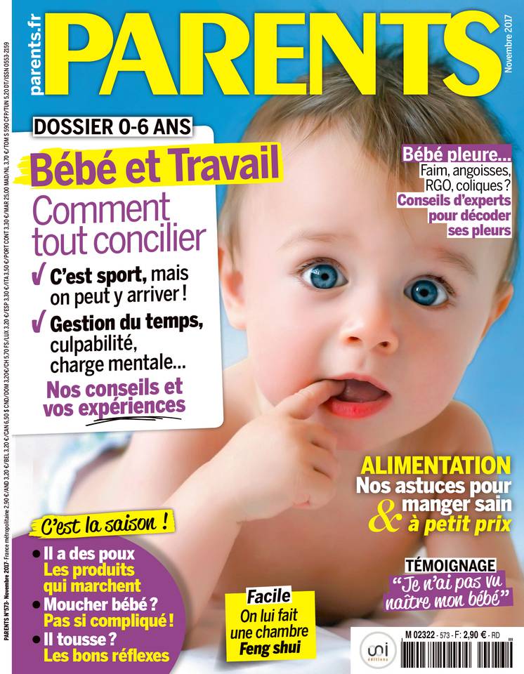 Parents 06 octobre 2017 Parents N°573 du 06 octobre 2017 à télécharger sur iPad