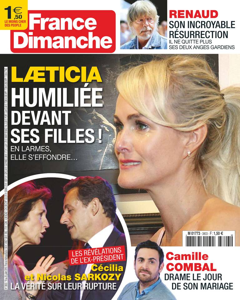 France Dimanche 19 juillet 2019 Abonnement France Dimanche Pas Cher avec le BOUQUET ePresse.fr