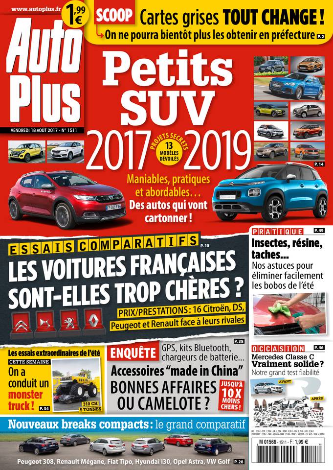 Auto Plus 18 août 2017 Abonnement Auto Plus Pas Cher avec le BOUQUET ePresse.fr