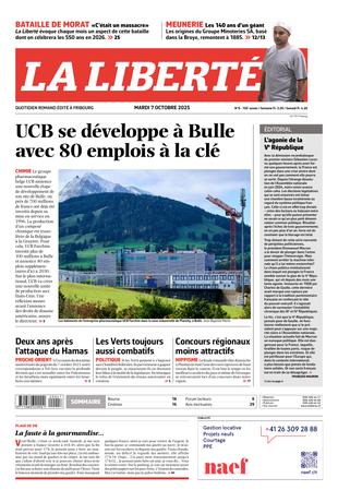 Couverture du magazine en date du 2025-10-07