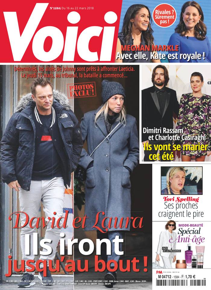 Voici 16 mars 2018 Voici N°1584 du 16 mars 2018 à télécharger sur iPad