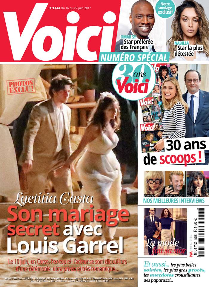 Voici 16 juin 2017 Voici N°1545 du 16 juin 2017 à télécharger sur iPad