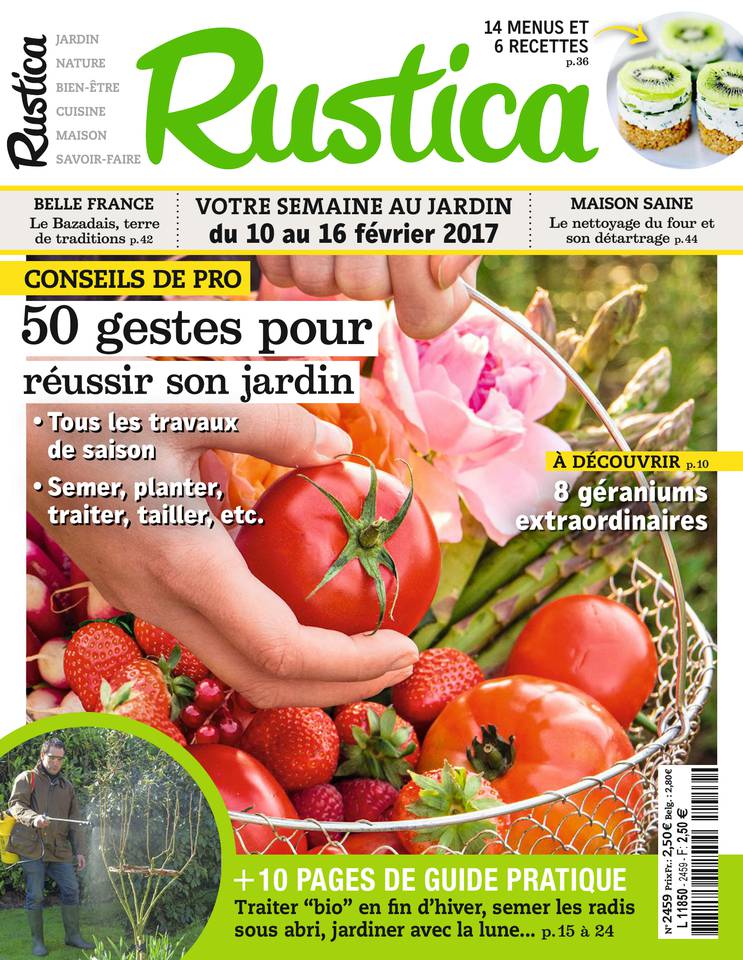 Rustica 10 février 2017 Rustica N°2459 du 10 février 2017 à télécharger sur iPad