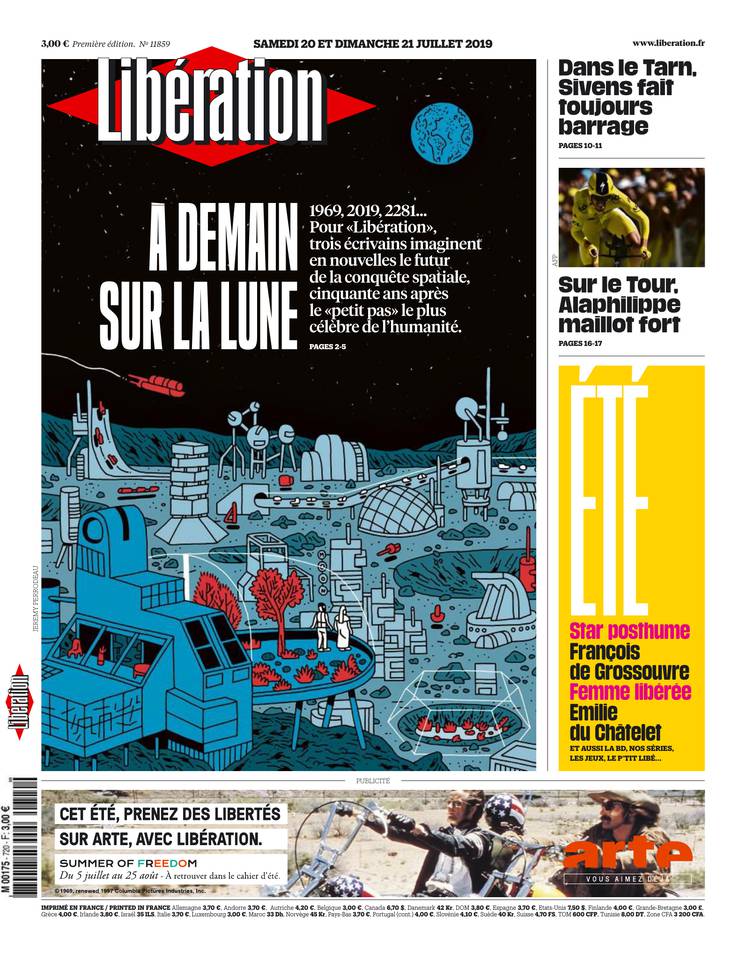 Libération 20 juillet 2019 Abonnement à Libération Pas Cher avec le BOUQUET INFO ePresse.fr