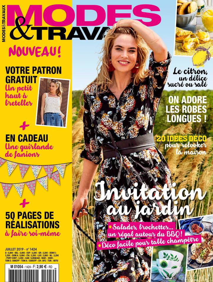 Modes & Travaux 03 juin 2019 Abonnement Modes & Travaux Pas Cher avec le BOUQUET ePresse.fr