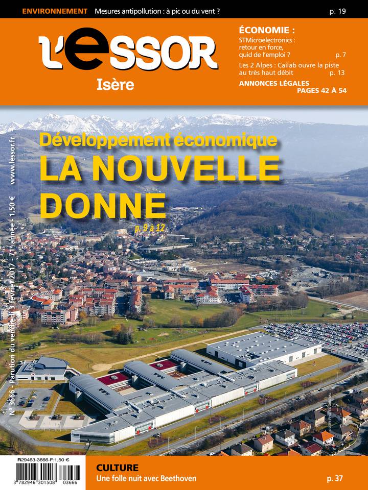 L'Essor Tribune ISERE 03 février 2017 L'Essor Tribune ISERE du 03 février 2017 à télécharger sur iPad