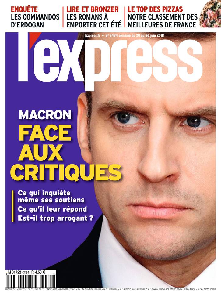 L'Express 20 juin 2018 Abonnement à L’Express Pas Cher avec le BOUQUET INFO ePresse.fr