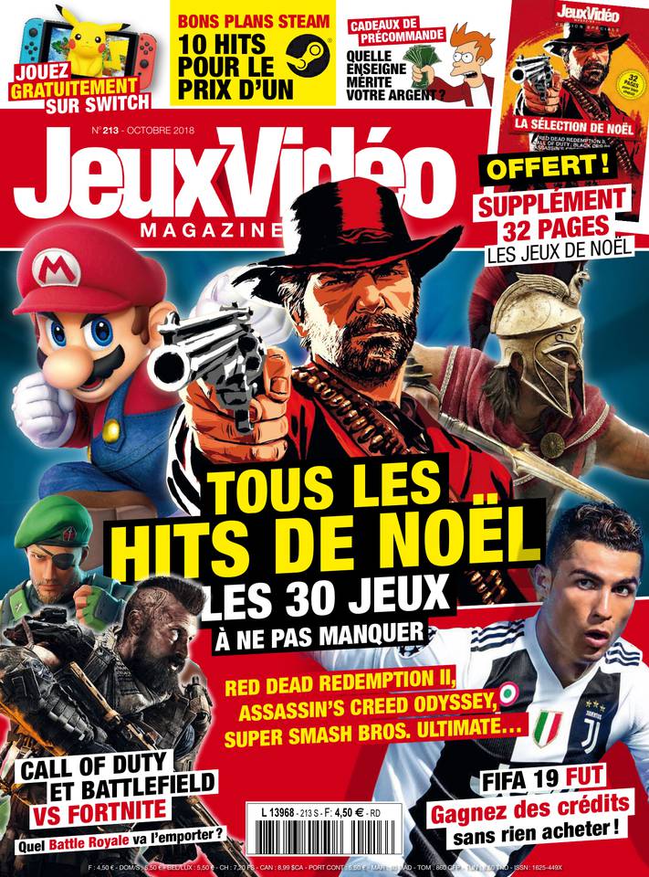 Jeux Vidéo Magazine 22 septembre 2018 Abonnement Jeux Vidéo Mag Pas Cher avec le BOUQUET À LA CARTE ePresse.fr