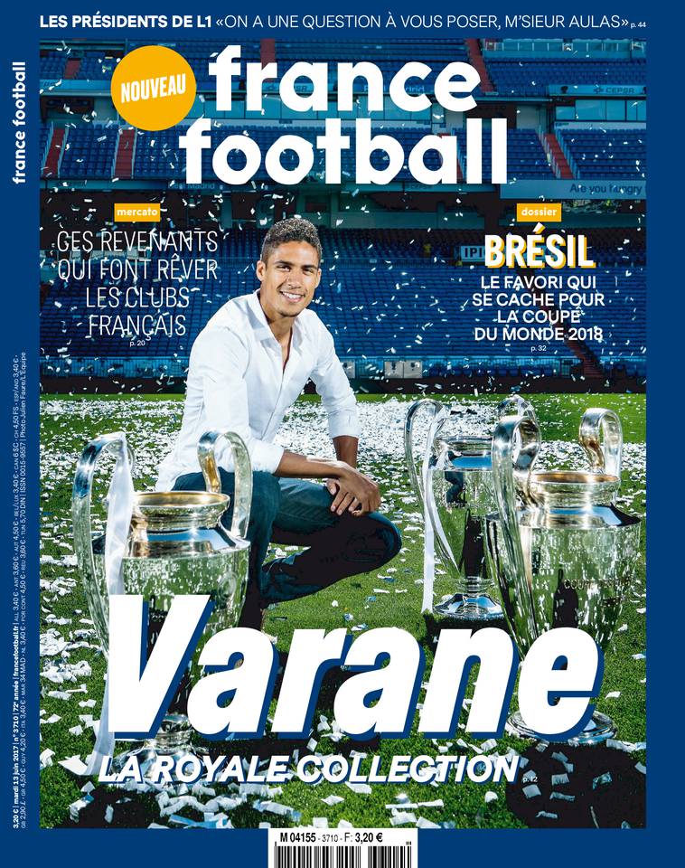 France Football 13 juin 2017 France Football du 13 juin 2017 à télécharger sur iPad