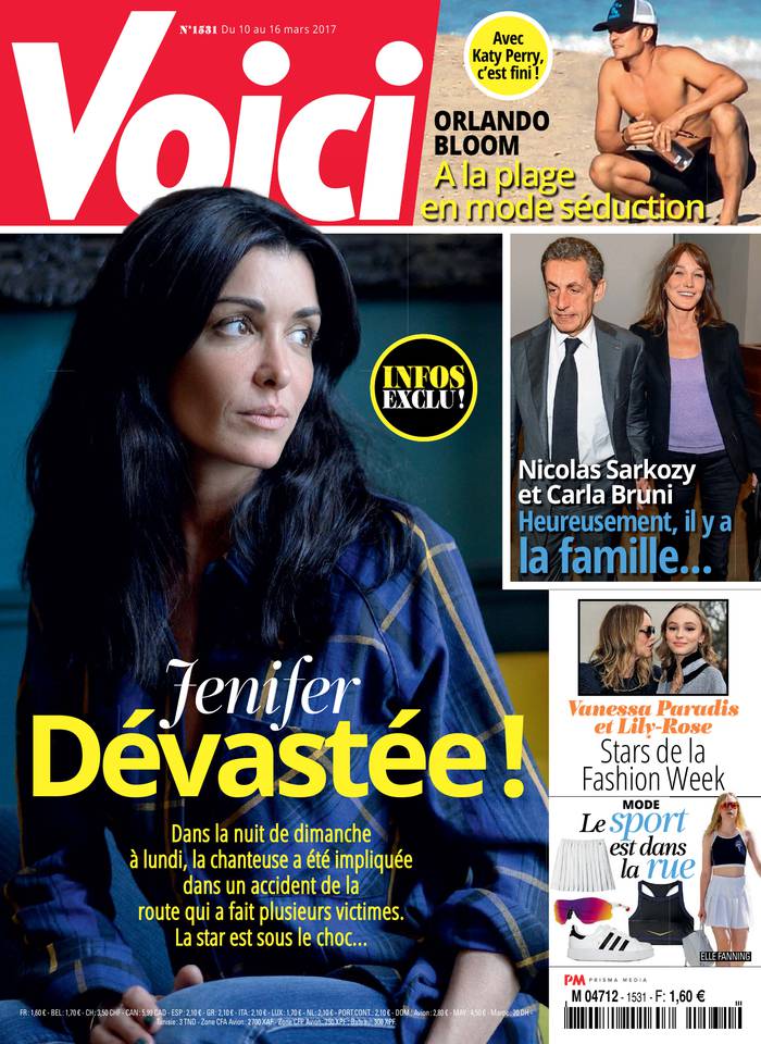 Voici 10 mars 2017 Voici N°1531 du 10 mars 2017 à télécharger sur iPad