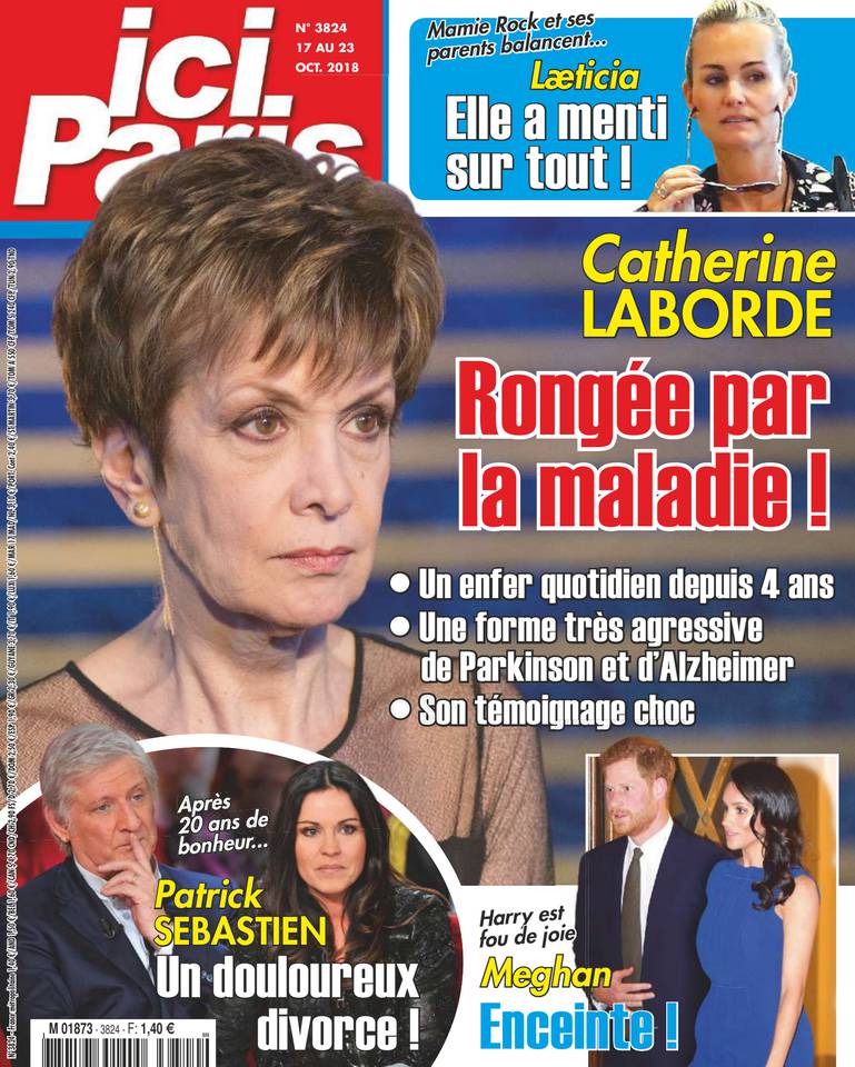 Ici Paris 17 octobre 2018 Ici Paris N°3824 du 17 octobre 2018 à télécharger sur iPad