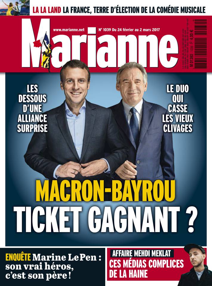 Marianne 24 février 2017 Marianne N°1039 du 24 février 2017 à télécharger sur iPad