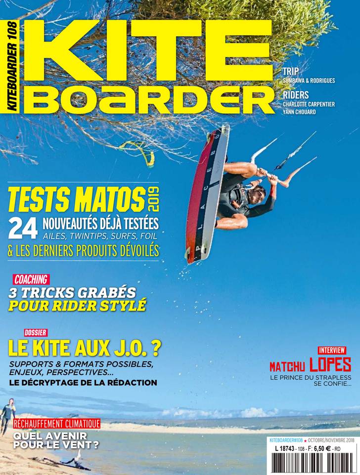 Kiteboarder Magazine 01 novembre 2018 Abonnement Kiteboarder Mag Pas Cher avec le BOUQUET ePresse.fr