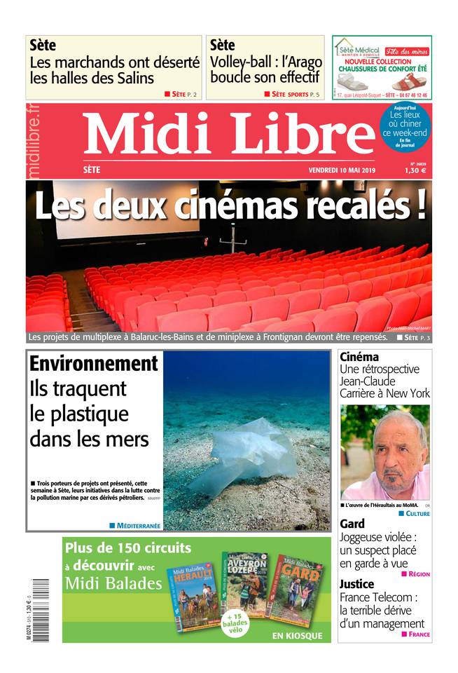 Midi Libre 10 mai 2019 Midi Libre du 10 mai 2019 à télécharger sur iPad