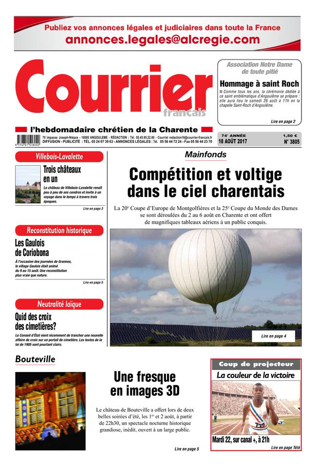 Courrier Français 18 août 2017 Courrier Français