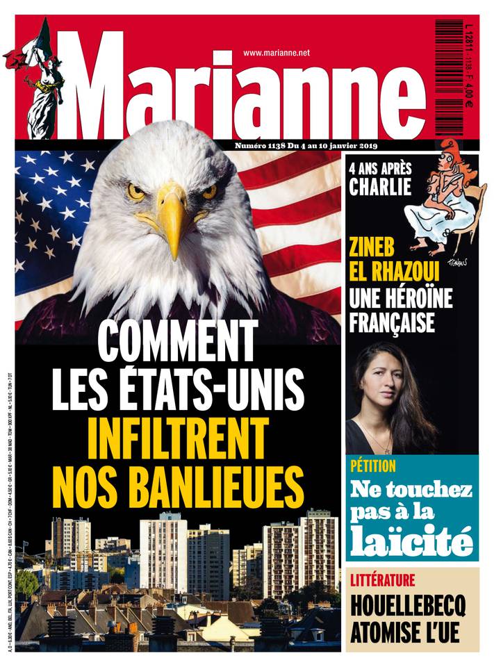 Marianne 04 janvier 2019 Marianne N°1138 du 04 janvier 2019 à télécharger sur iPad