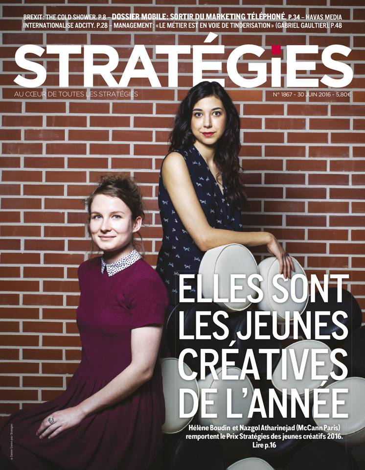 Stratégies 30 juin 2016 Stratégies N°1867 du 30 juin 2016 à télécharger sur iPad
