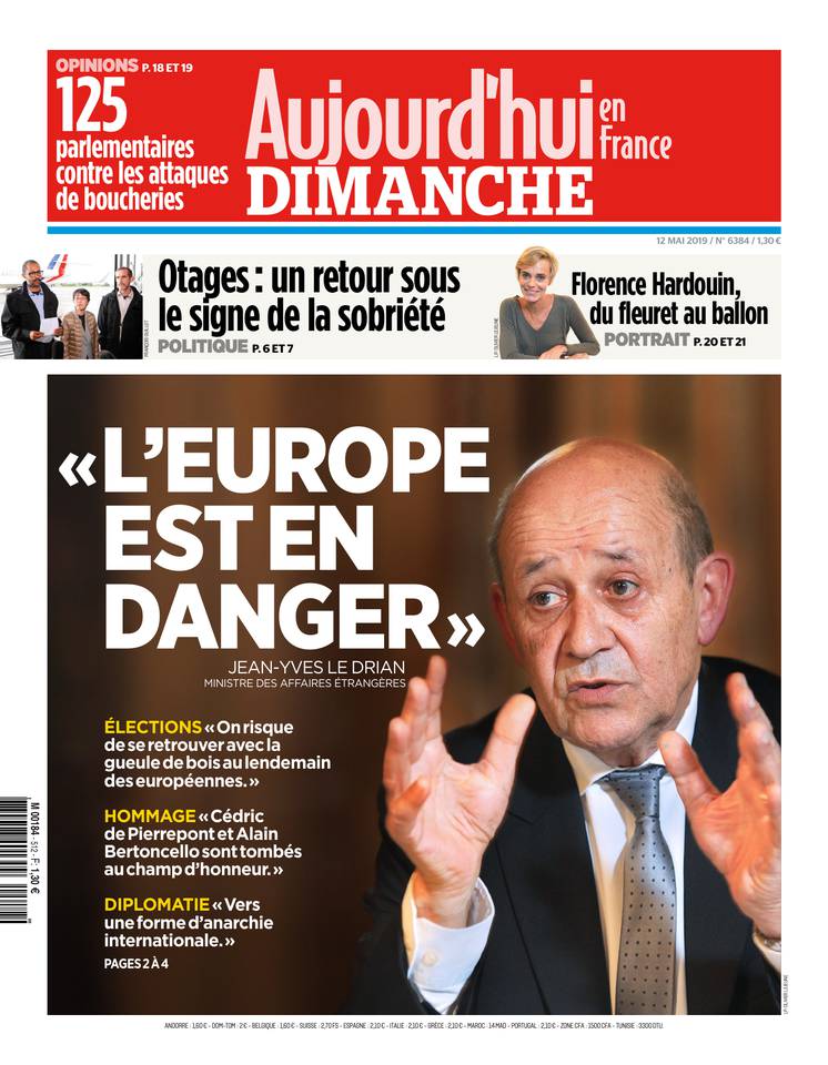 Aujourd'hui en France 12 mai 2019 Aujourd'hui en France du 12 mai 2019 à télécharger sur iPad