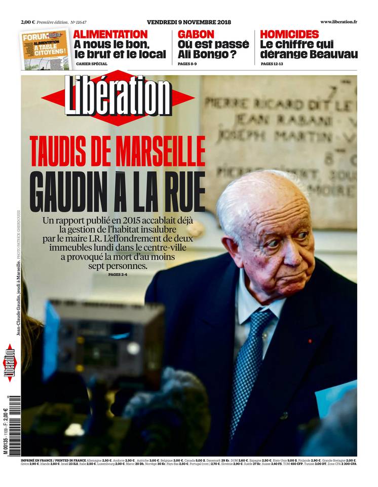 Libération 09 novembre 2018 Libération du 09 novembre 2018 à télécharger sur iPad