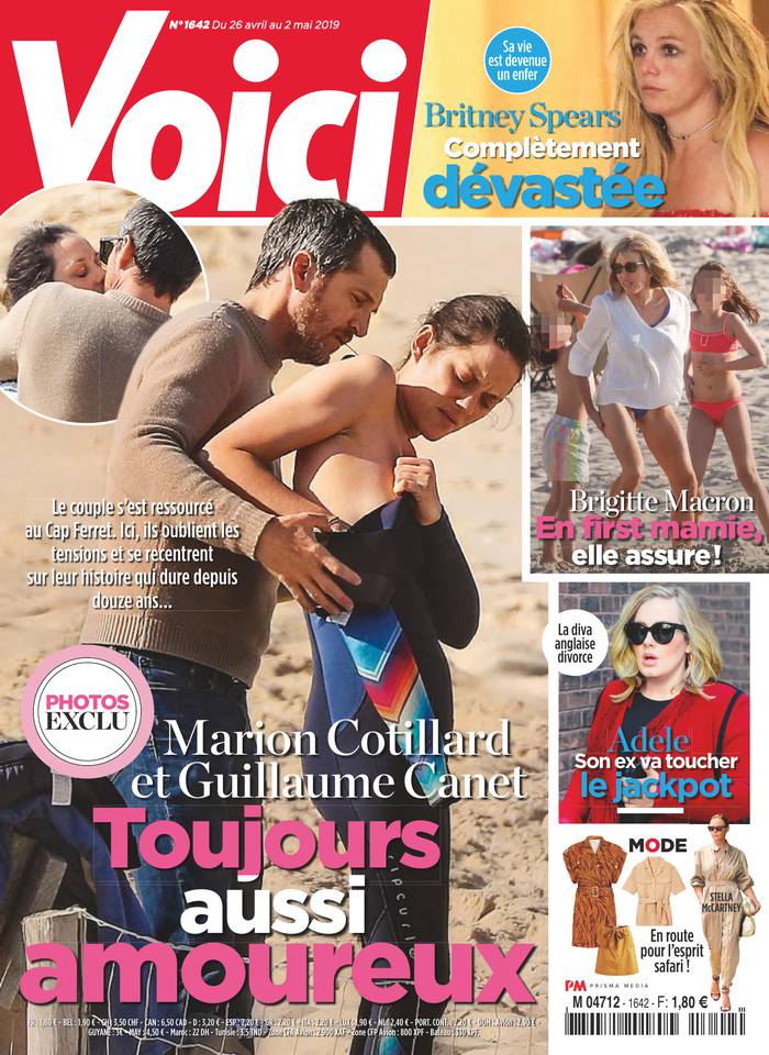 Voici 26 avril 2019 Voici N°1642 du 26 avril 2019 à télécharger sur iPad