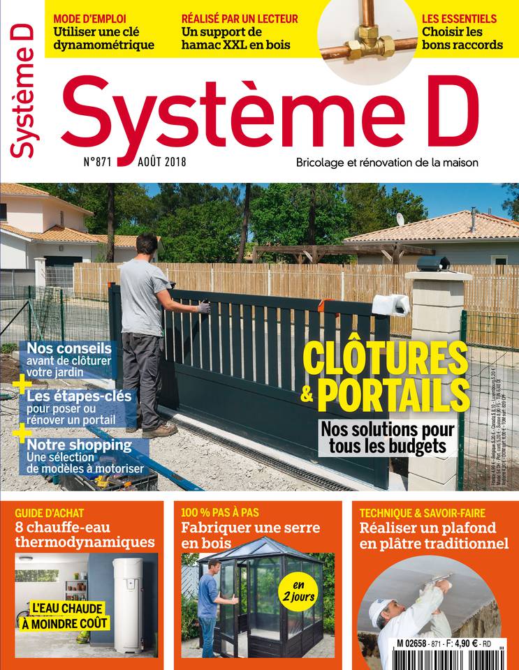 Système D 01 août 2018 Abonnement Système D Pas Cher avec le BOUQUET À LA CARTE ePresse.fr